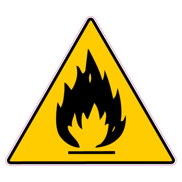 pictogramme matieres inflammables