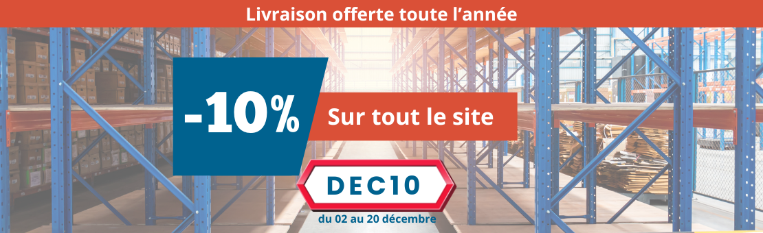 -10% sur tout le site